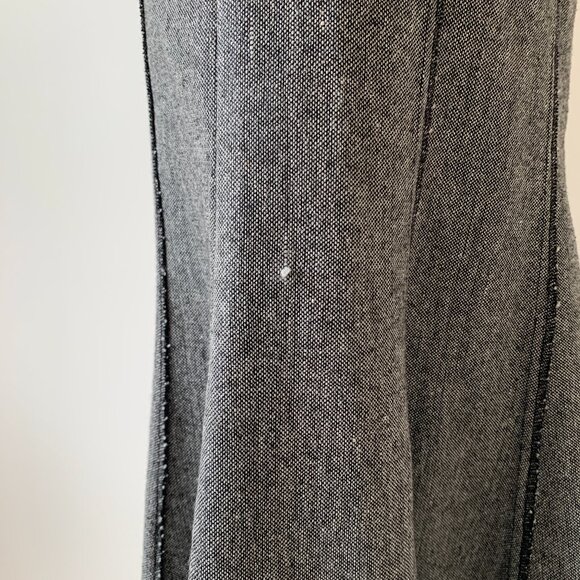 VEX Collection Grey Mermaid Skirt with Lace Scallop Around Waistband - Size 42 - Picture 5 of 6